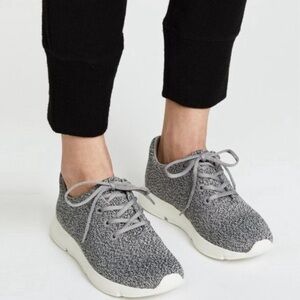 Vince Trellis Sneaker Casual Walking Trainer Grey Knit Heathered Size 7M